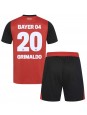 Bayer Leverkusen Alejandro Grimaldo #20 Kotipaita Lasten 2024-25 Lyhythihainen (+ shortsit)